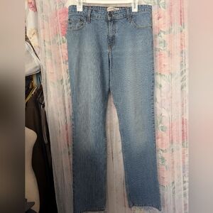 Levi's classic straight leg stretch jeans Size 12L